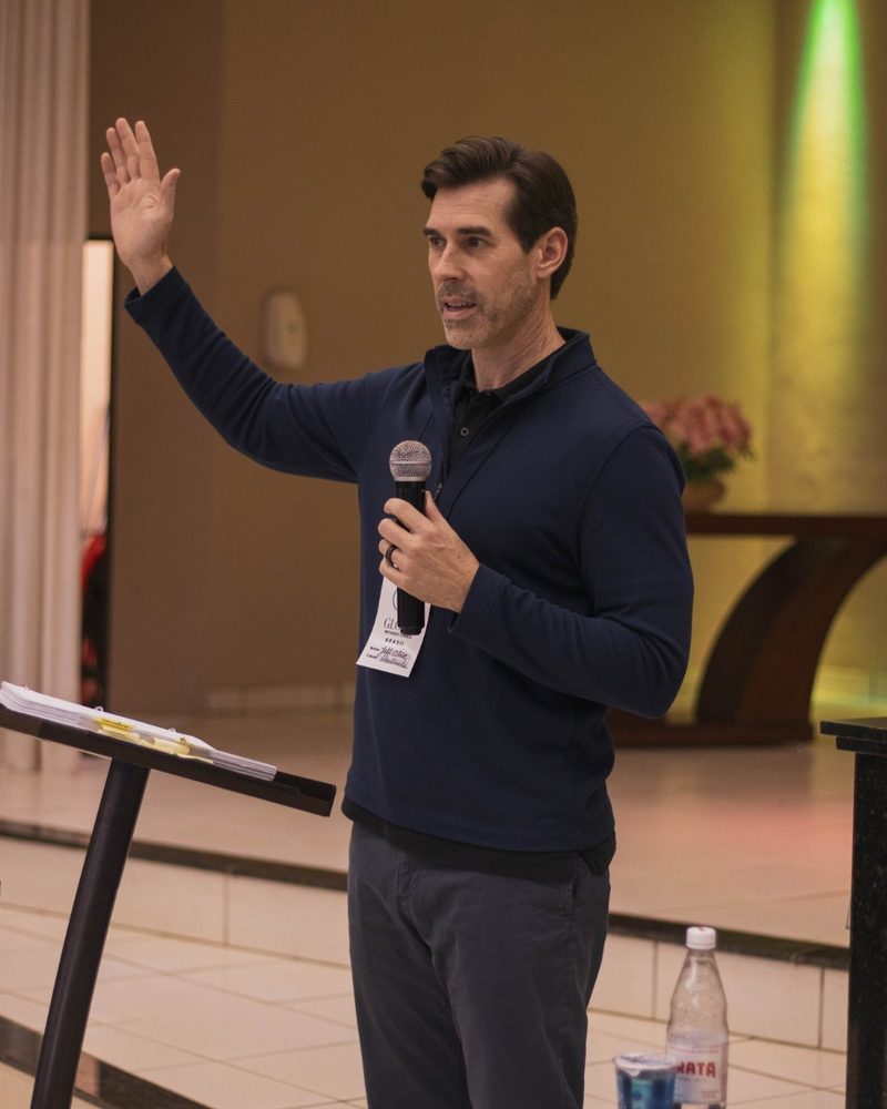 Jeff Olive teaching a church planter training